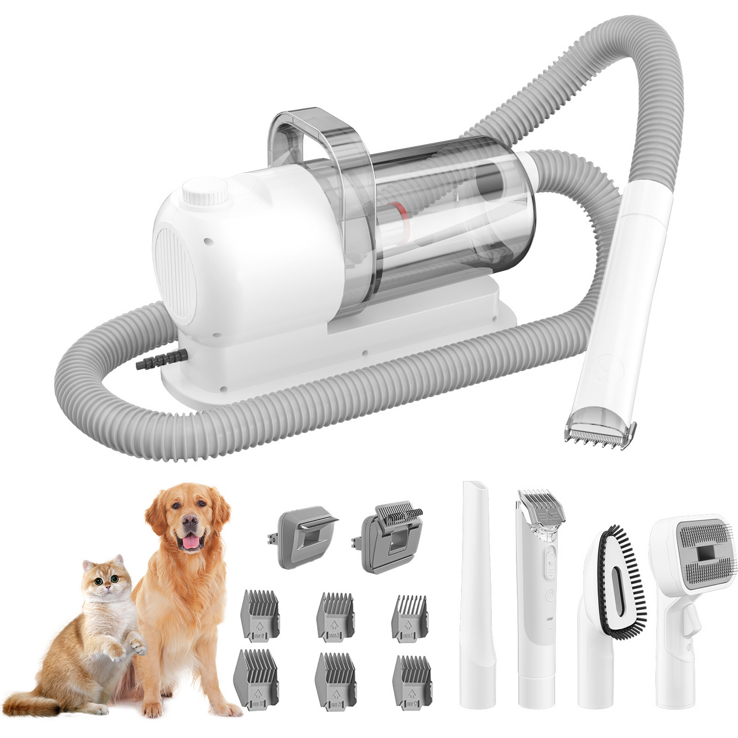 All-in-One Pet Grooming & Vacuum Kit