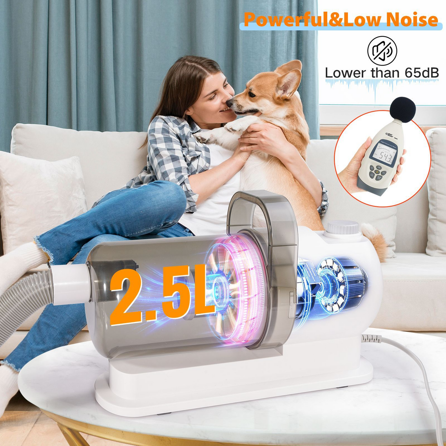 All-in-One Pet Grooming & Vacuum Kit